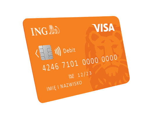 Opłaty za kartę debetową Visa i Konto Direct w ING Banku Śląskim