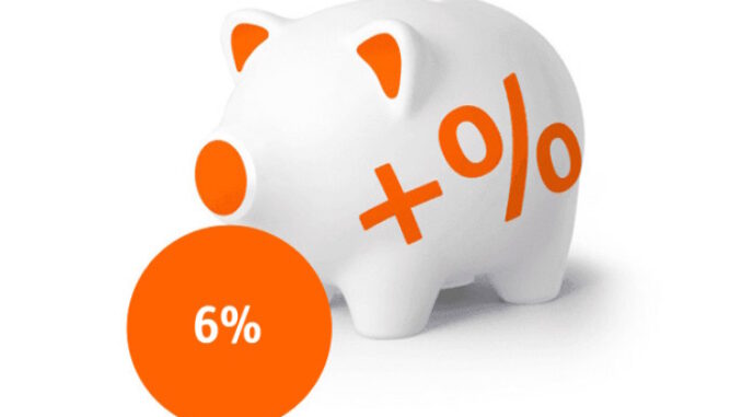 Otwarte Konto Oszczędnościowe w ING Banku Śląskim z oprocentowaniem 6%