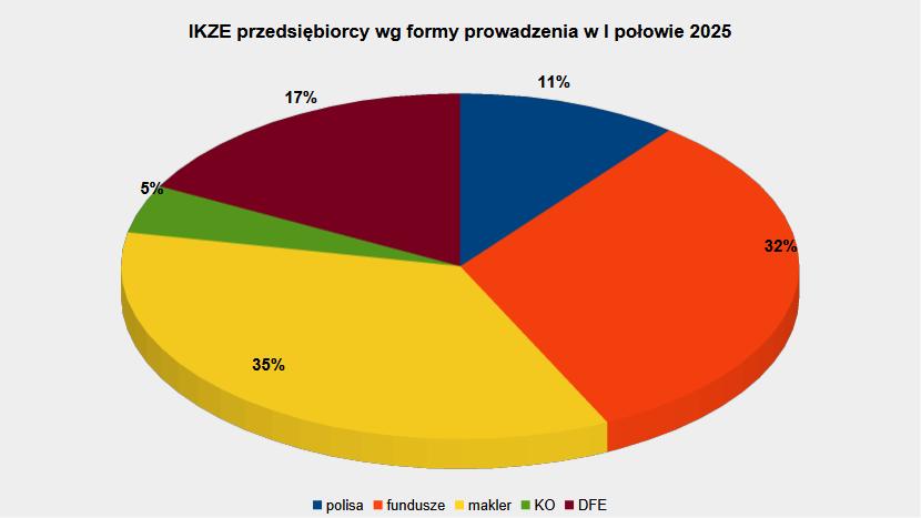Najpopularniejsze formy IKZE właścicieli biznesu w I połowie 2025