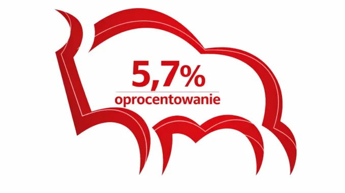 Konto oszczędnościowe Pekao z oprocentowaniem 5,7%