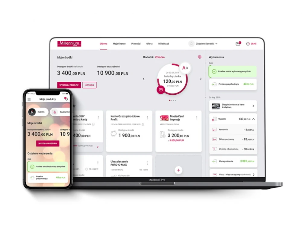 Bankowość elektroniczna Banku Millennium umożliwia zamknięcie konta online
